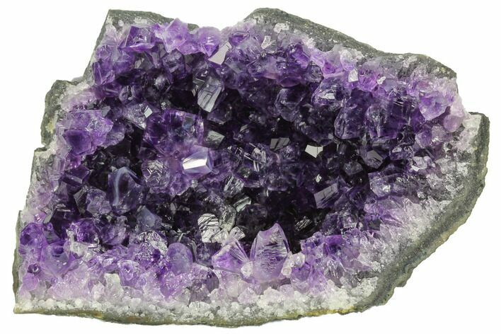 Dark Purple, Amethyst Crystal Cluster - Uruguay #122048